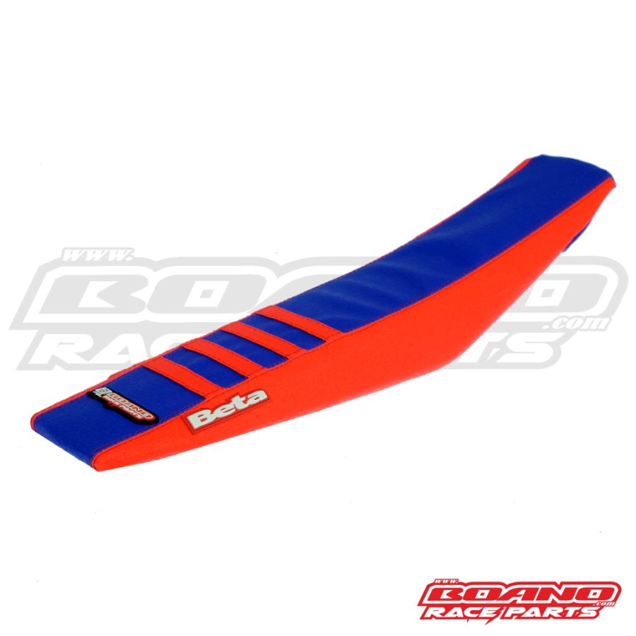 BOANO BLACKBIRD RED-BLUE SEAT COVER WITH RED STRIPES BETA RR 2S-4S '20-'22