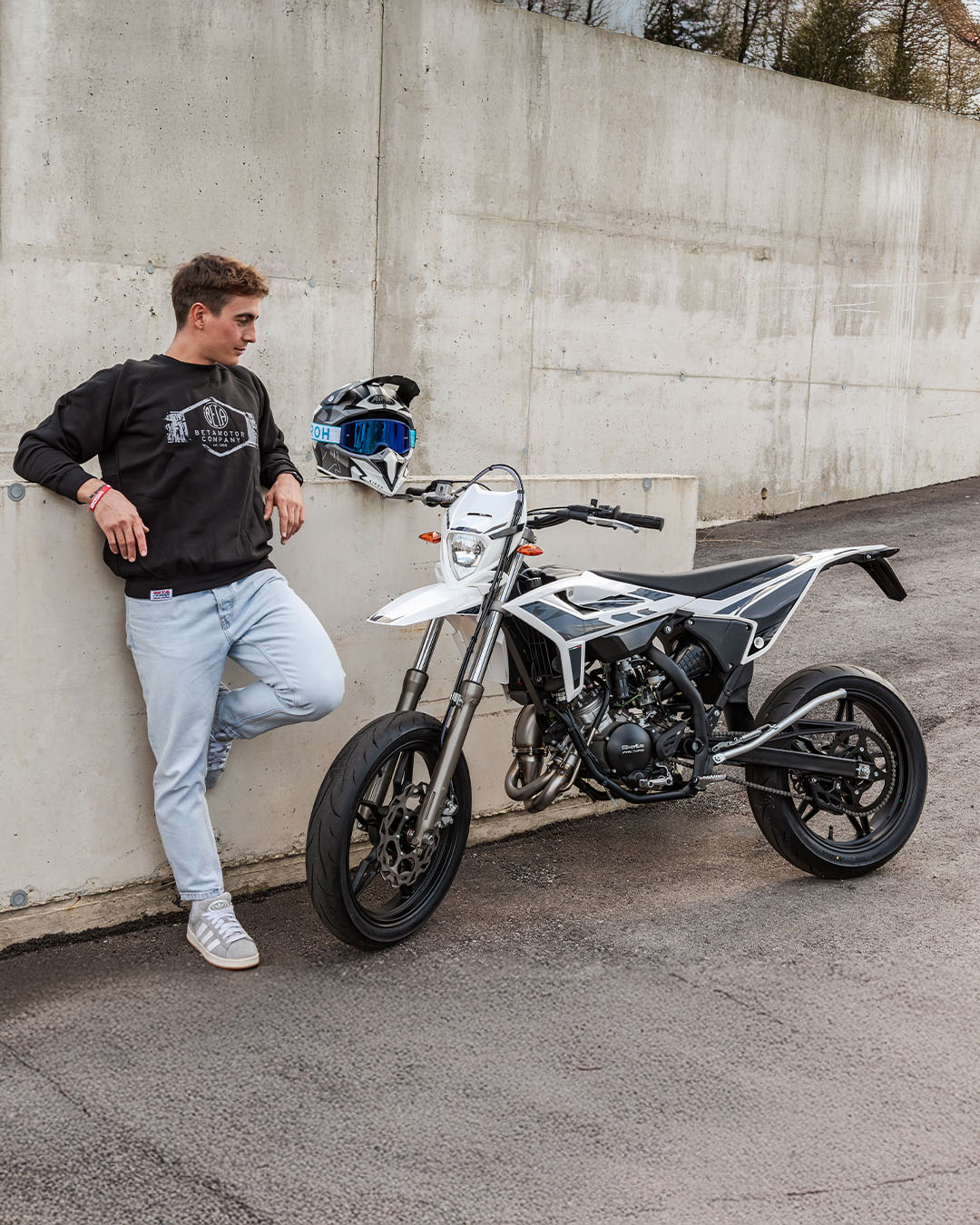 BETA RR 50 2T MOTARD WHITE MY2027