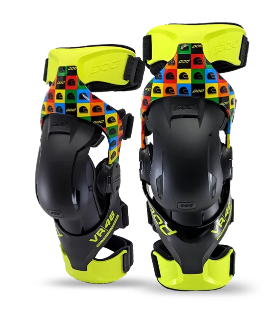 POD K4 2.0 KNEE BRACE VR46 PAIR