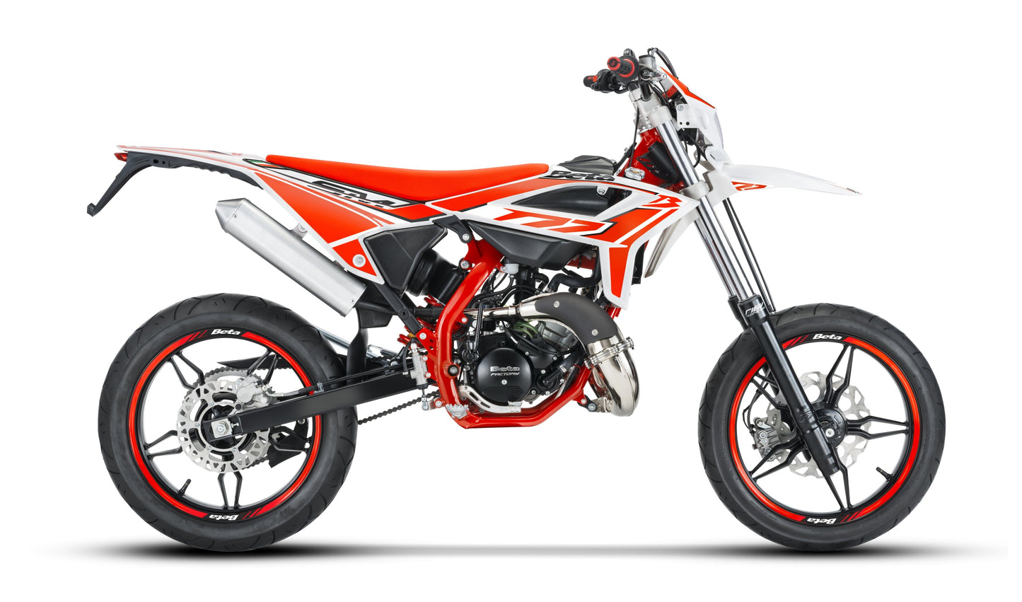 BETA RR 50 2T SPORT MOTARD WHITE