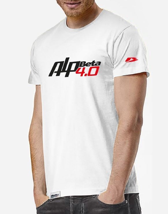 BETA PADDOCK T-SHIRTS BETA ALP 4.0 WHITE