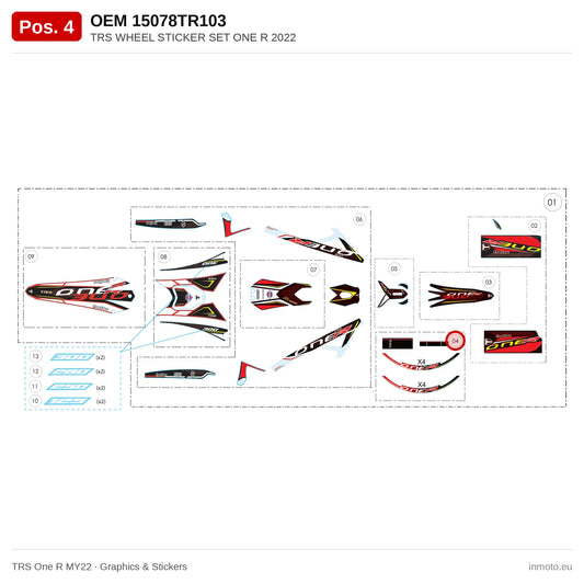 TRS WHEEL STICKER SET ONE R 2022 – TRS One R MY22 exploded view, graphics & stickers, pos. 4