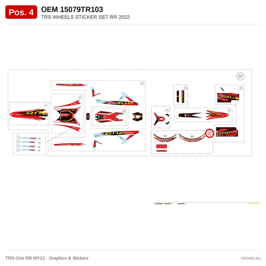 TRS WHEELS STICKER SET RR 2022 – TRS One RR MY22 exploded view, graphics & stickers, pos. 4